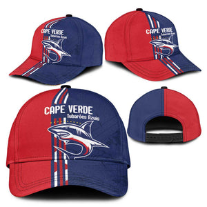 Cape Verde Football Pride Classic Cap Tubaroes Azuis Champion - African Pride
