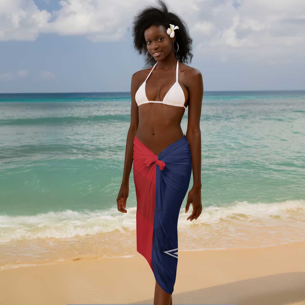 Cape Verde Football Pride Custom Sarong Tubaroes Azuis Champion - African Pride