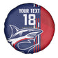 Cape Verde Football Pride Custom Spare Tire Cover Tubaroes Azuis Champion - African Pride