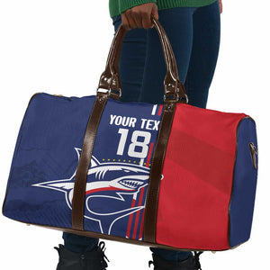 Cape Verde Football Pride Custom Travel Bag Tubaroes Azuis Champion