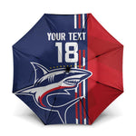 Cape Verde Football Pride Custom Umbrella Tubaroes Azuis Champion