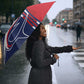 Cape Verde Football Pride Custom Umbrella Tubaroes Azuis Champion