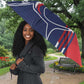 Cape Verde Football Pride Custom Umbrella Tubaroes Azuis Champion