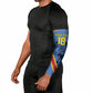 Custom DR Congo Football Arm Sleeves Leopard Pride Heritage Edition