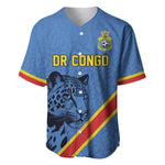 Custom DR Congo Football Baseball Jersey Leopard Pride Heritage Edition