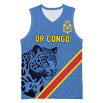 Custom DR Congo Football Basketball Jersey Leopard Pride Heritage Edition