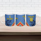 Custom DR Congo Football Ceramic Mug Leopard Pride Heritage Edition