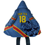 Custom DR Congo Football Cloak Leopard Pride Heritage Edition