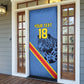 Custom DR Congo Football Door Cover Leopard Pride Heritage Edition