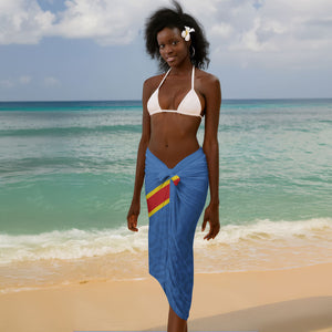 Custom DR Congo Football Sarong Leopard Pride Heritage Edition