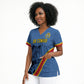 Custom DR Congo Football Scrub Top Leopard Pride Heritage Edition