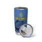 Custom DR Congo Football Tumbler Cup Leopard Pride Heritage Edition