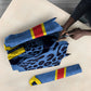 Custom DR Congo Football Umbrella Leopard Pride Heritage Edition