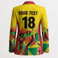 Custom Guyana Football Pride Blazer Golden Jaguars Go Champion - Yellow