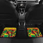 Custom Guyana Football Pride Car Mats Golden Jaguars Go Champion - Yellow - African Pride