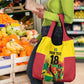 Custom Guyana Football Pride Grocery Bag Golden Jaguars Go Champion - Yellow - African Pride