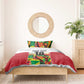 Custom Guyana Football Pride Bedding Set Golden Jaguars Go Champion - White - African Pride