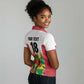 Custom Guyana Football Pride Women Polo Shirt Golden Jaguars Go Champion - White - African Pride
