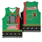 Afro Zambia Christmas Basketball Jersey Coat Of Arms With Kente Pattern LT18