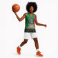Afro Zambia Christmas Basketball Jersey Coat Of Arms With Kente Pattern LT18