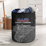 Afro-Haitians Pride Laundry Basket Citadelle Laferriere Veve Vodou - African Pride