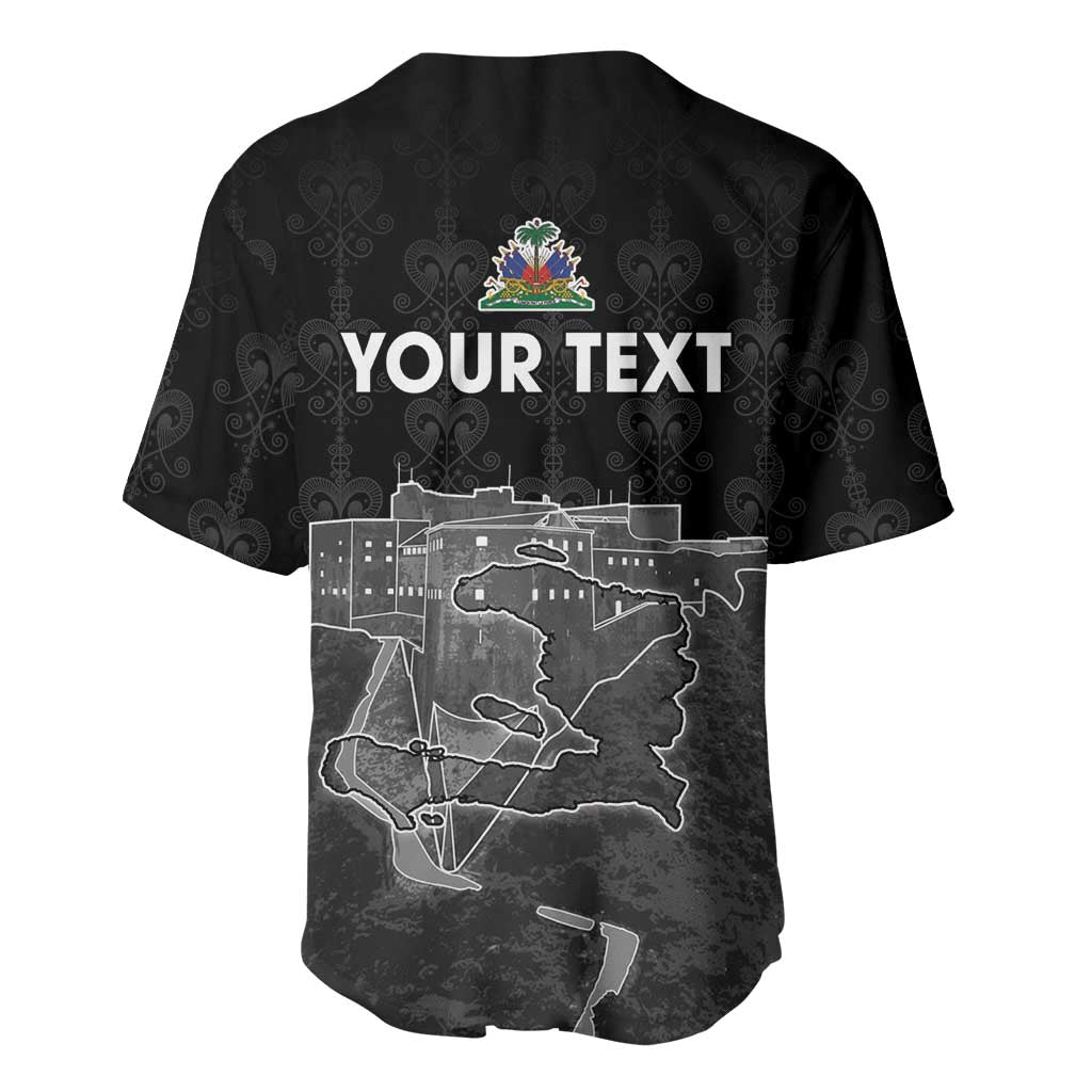Afro-Haitians Pride Personalized Baseball Jersey Citadelle Laferriere Veve Vodou LT18