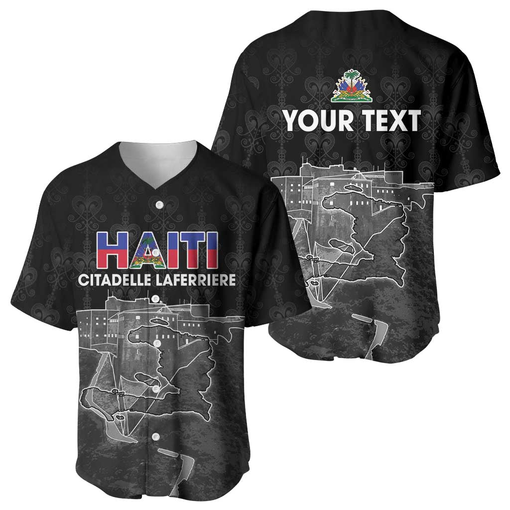 Afro-Haitians Pride Personalized Baseball Jersey Citadelle Laferriere Veve Vodou LT18