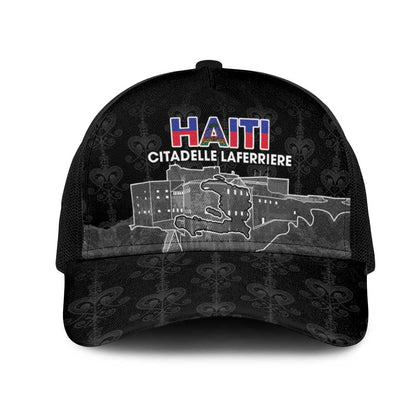 Afro-Haitians Pride Baseball Net Cap Citadelle Laferriere Veve Vodou - African Pride