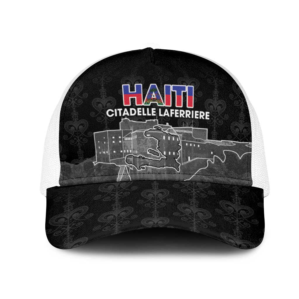 Afro-Haitians Pride Baseball Net Cap Citadelle Laferriere Veve Vodou - African Pride