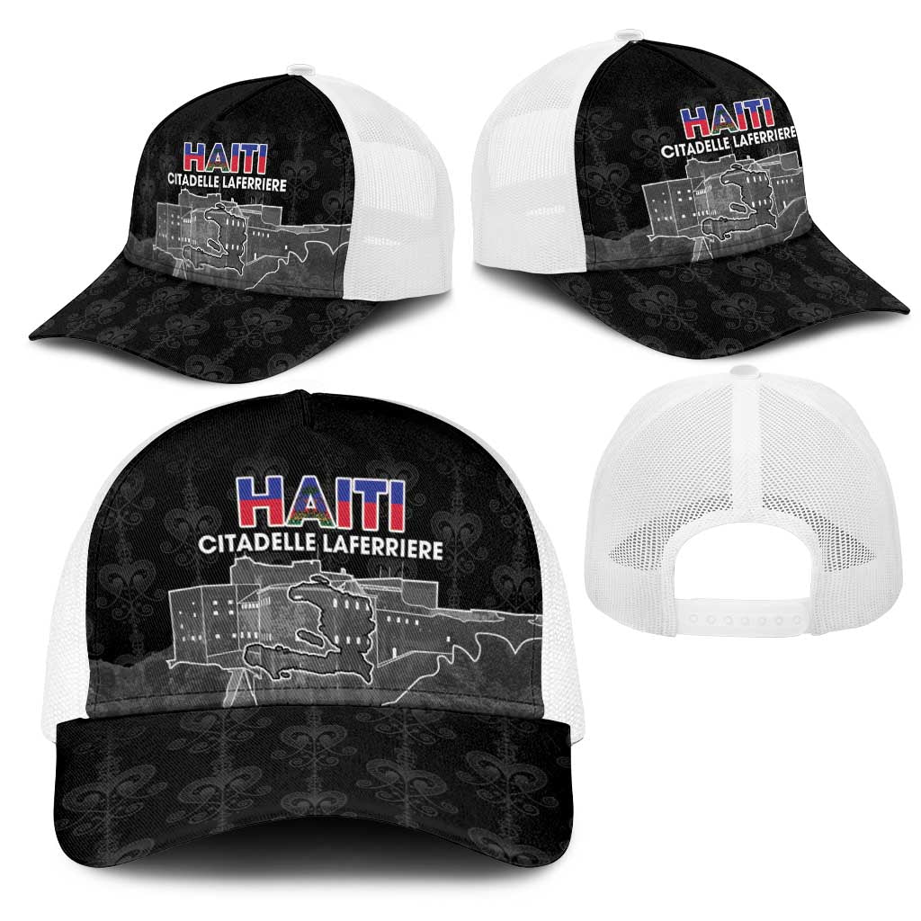 Afro-Haitians Pride Baseball Net Cap Citadelle Laferriere Veve Vodou - African Pride