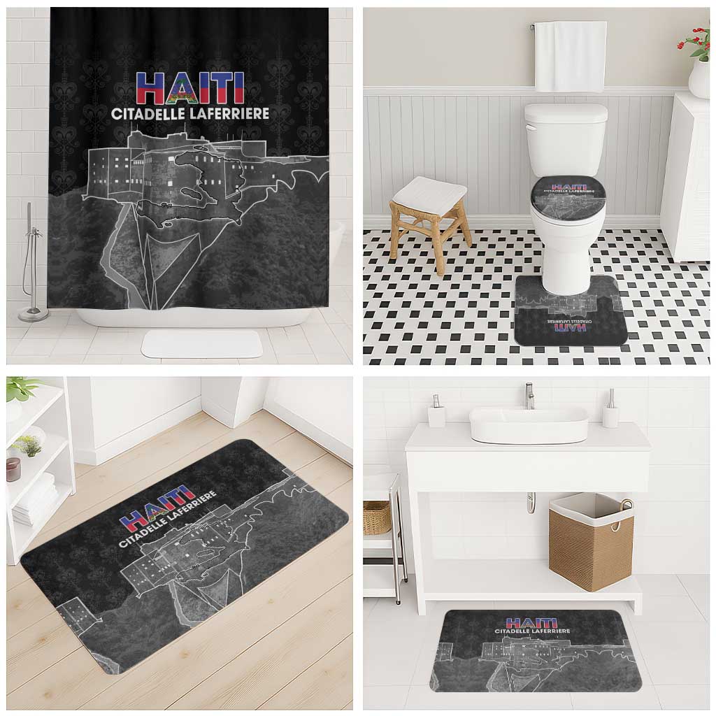 Afro-Haitians Pride Bathroom Set Citadelle Laferriere Veve Vodou