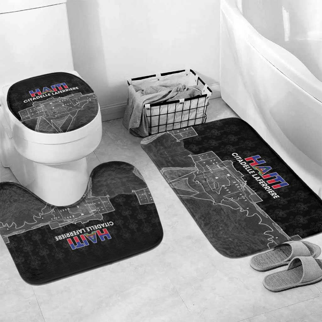 Afro-Haitians Pride Bathroom Set Citadelle Laferriere Veve Vodou