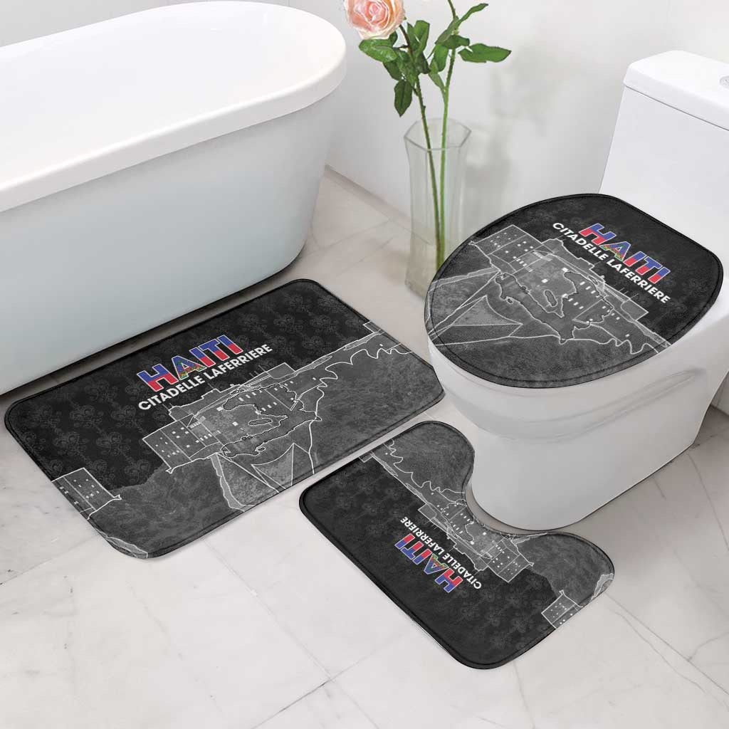 Afro-Haitians Pride Bathroom Set Citadelle Laferriere Veve Vodou