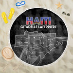 Afro-Haitians Pride Beach Blanket Citadelle Laferriere Veve Vodou - African Pride