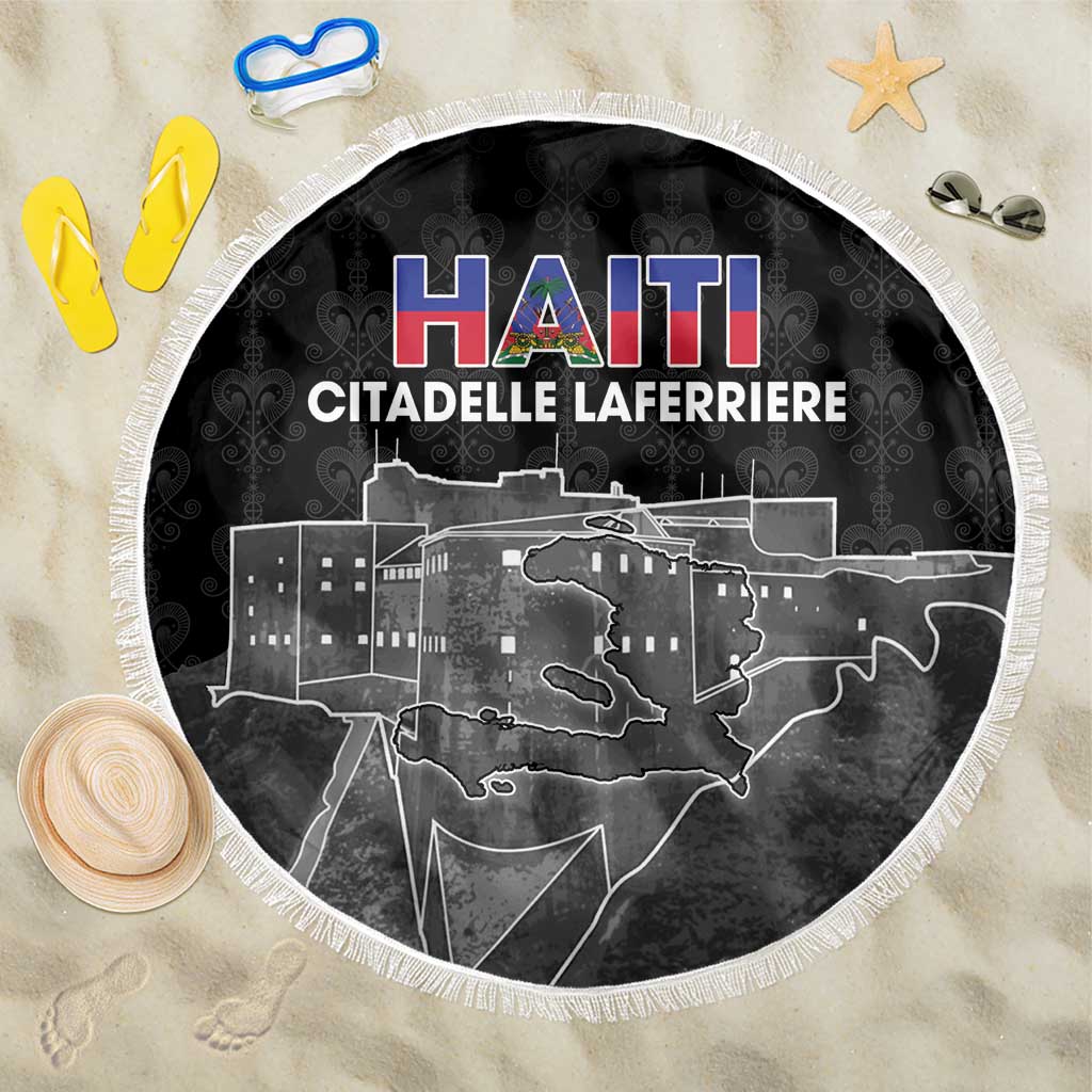 Afro-Haitians Pride Beach Blanket Citadelle Laferriere Veve Vodou - African Pride