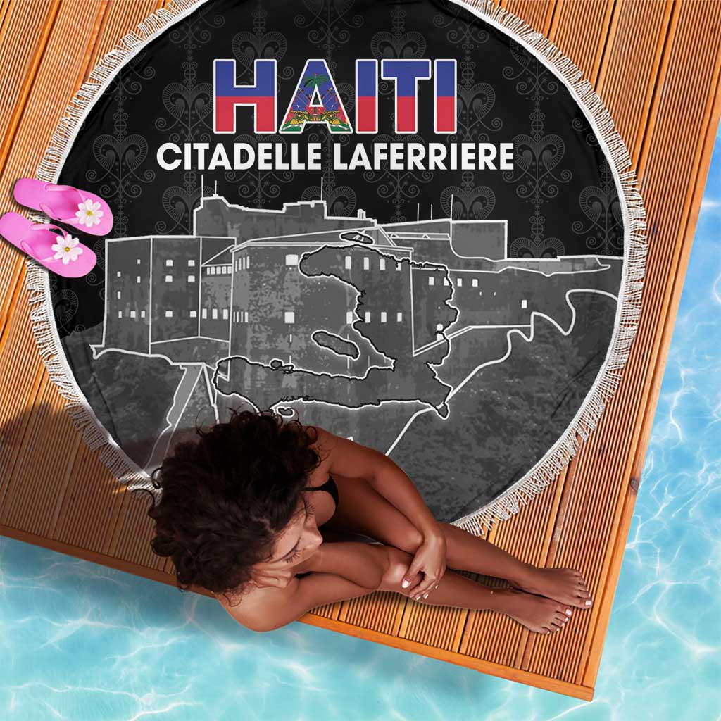 Afro-Haitians Pride Beach Blanket Citadelle Laferriere Veve Vodou - African Pride