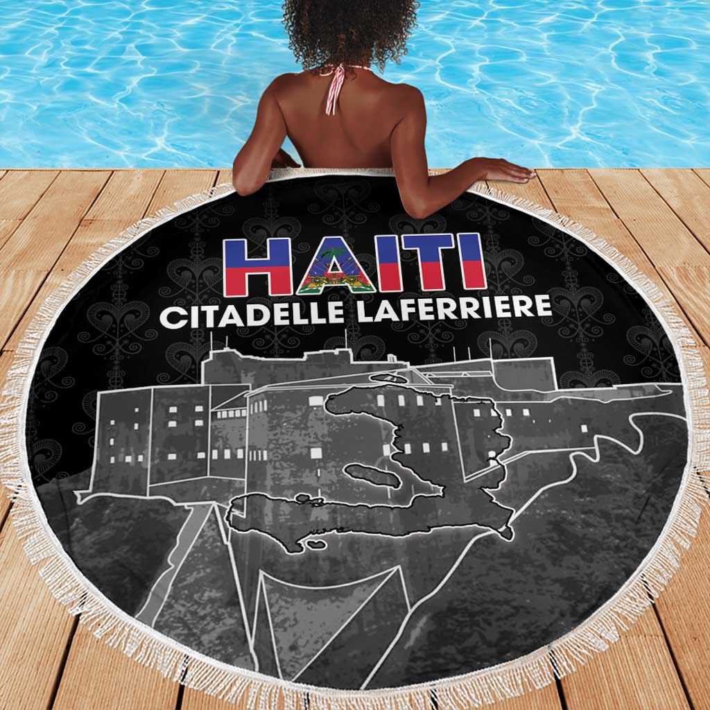 Afro-Haitians Pride Beach Blanket Citadelle Laferriere Veve Vodou - African Pride