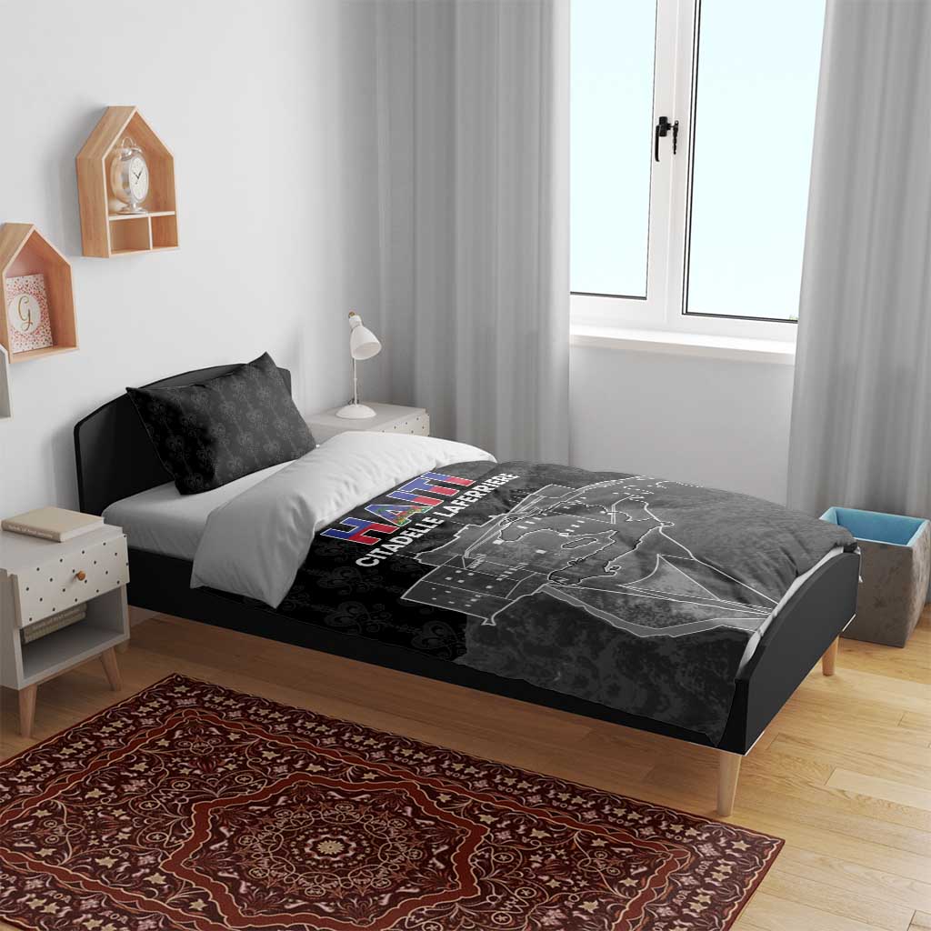 Afro-Haitians Pride Bedding Set Citadelle Laferriere Veve Vodou - African Pride
