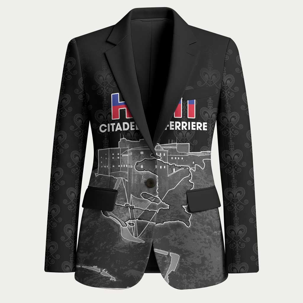 Afro-Haitians Pride Personalized Blazer Citadelle Laferriere Veve Vodou