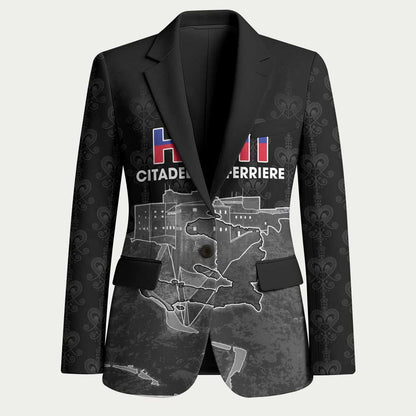 Afro-Haitians Pride Personalized Blazer Citadelle Laferriere Veve Vodou