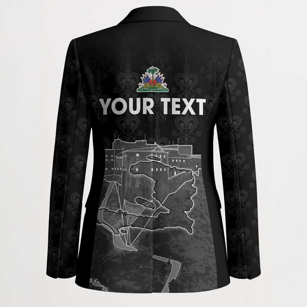 Afro-Haitians Pride Personalized Blazer Citadelle Laferriere Veve Vodou