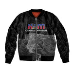 Afro-Haitians Pride Personalized Bomber Jacket Citadelle Laferriere Veve Vodou - African Pride