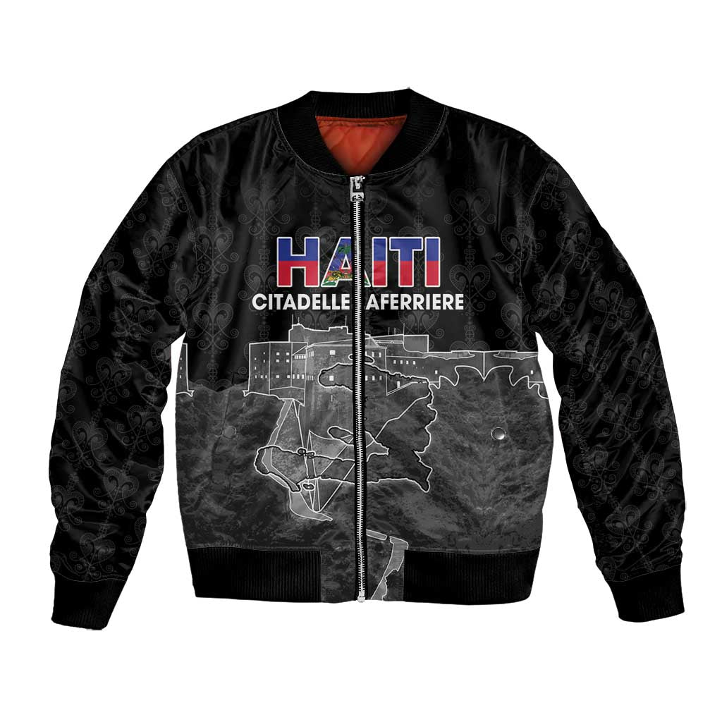 Afro-Haitians Pride Personalized Bomber Jacket Citadelle Laferriere Veve Vodou - African Pride