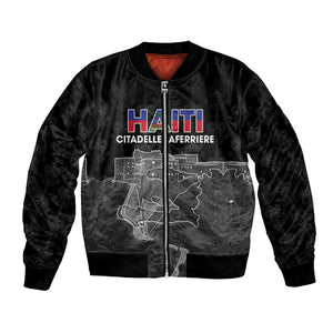 Afro-Haitians Pride Personalized Bomber Jacket Citadelle Laferriere Veve Vodou - African Pride