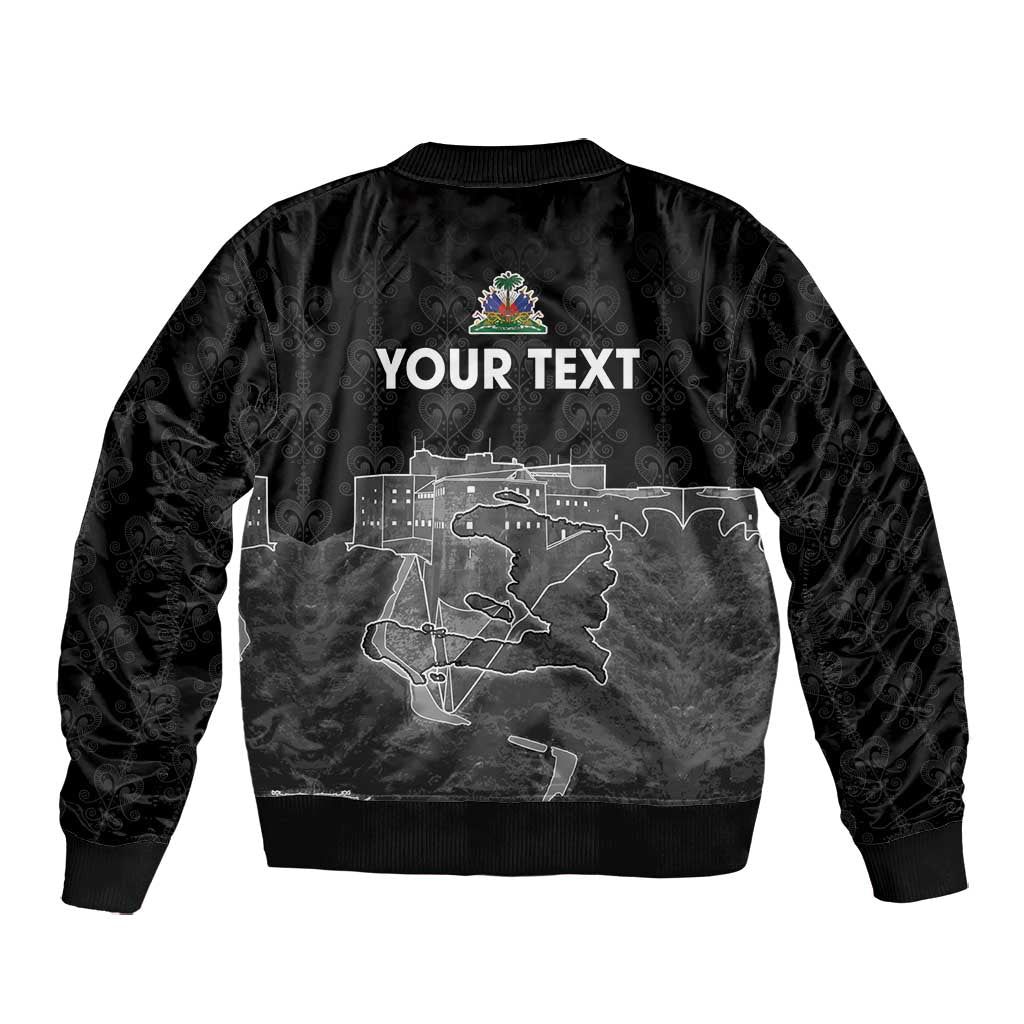 Afro-Haitians Pride Personalized Bomber Jacket Citadelle Laferriere Veve Vodou - African Pride