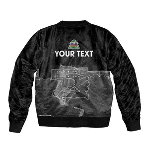 Afro-Haitians Pride Personalized Bomber Jacket Citadelle Laferriere Veve Vodou - African Pride