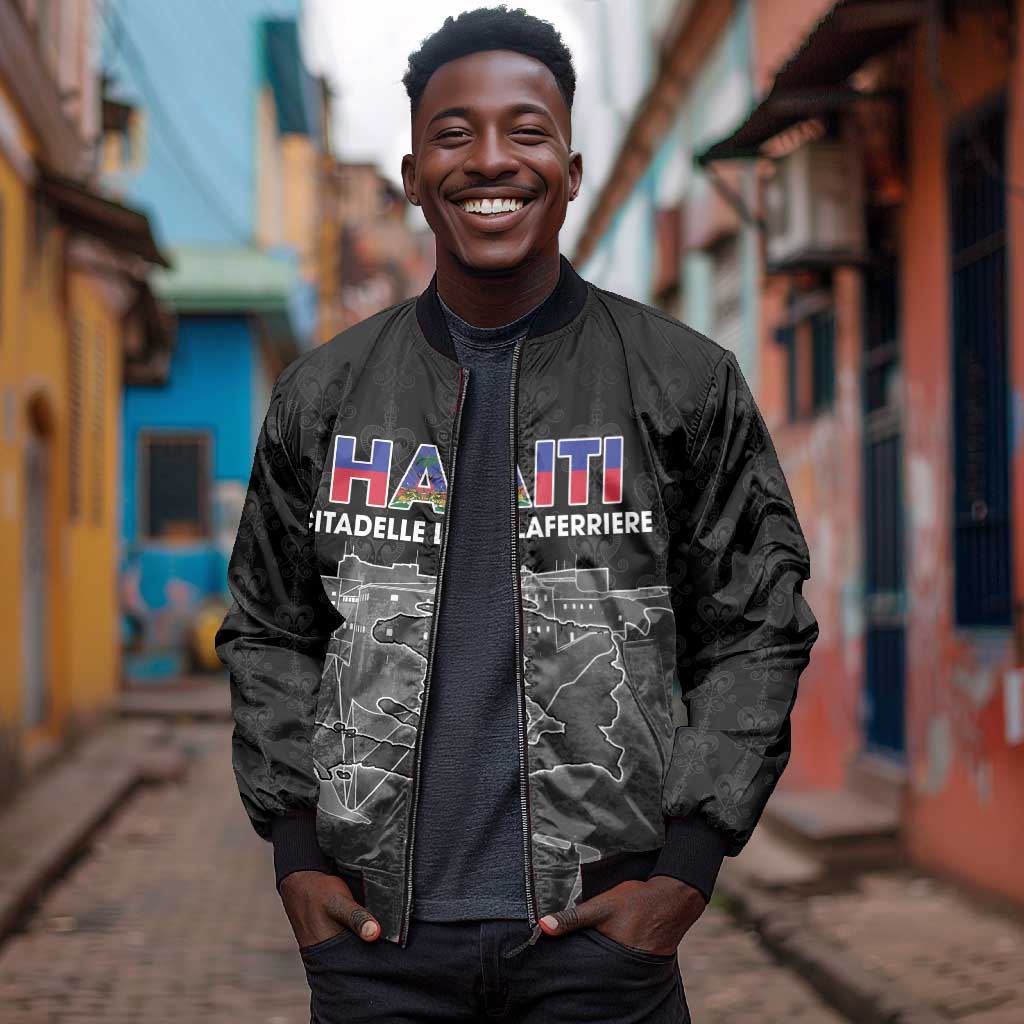 Afro-Haitians Pride Personalized Bomber Jacket Citadelle Laferriere Veve Vodou - African Pride