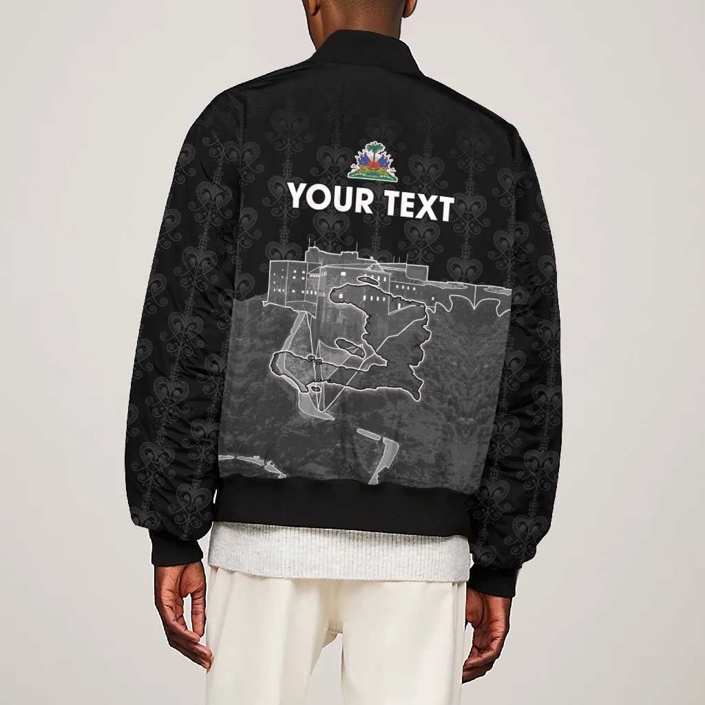 Afro-Haitians Pride Personalized Bomber Jacket Citadelle Laferriere Veve Vodou - African Pride