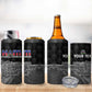 Afro-Haitians Pride Personalized 4 in 1 Can Cooler Tumbler Citadelle Laferriere Veve Vodou - African Pride
