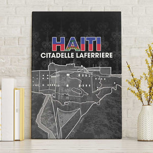 Afro-Haitians Pride Canvas Wall Art Citadelle Laferriere Veve Vodou - African Pride